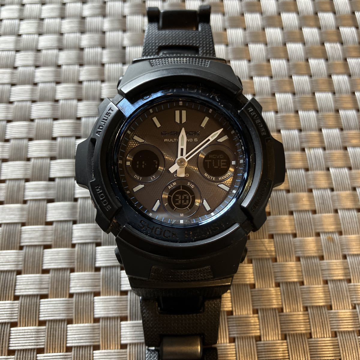 【中古】CASIO カシオ G-SHOCK タフソーラー AWG-M100 