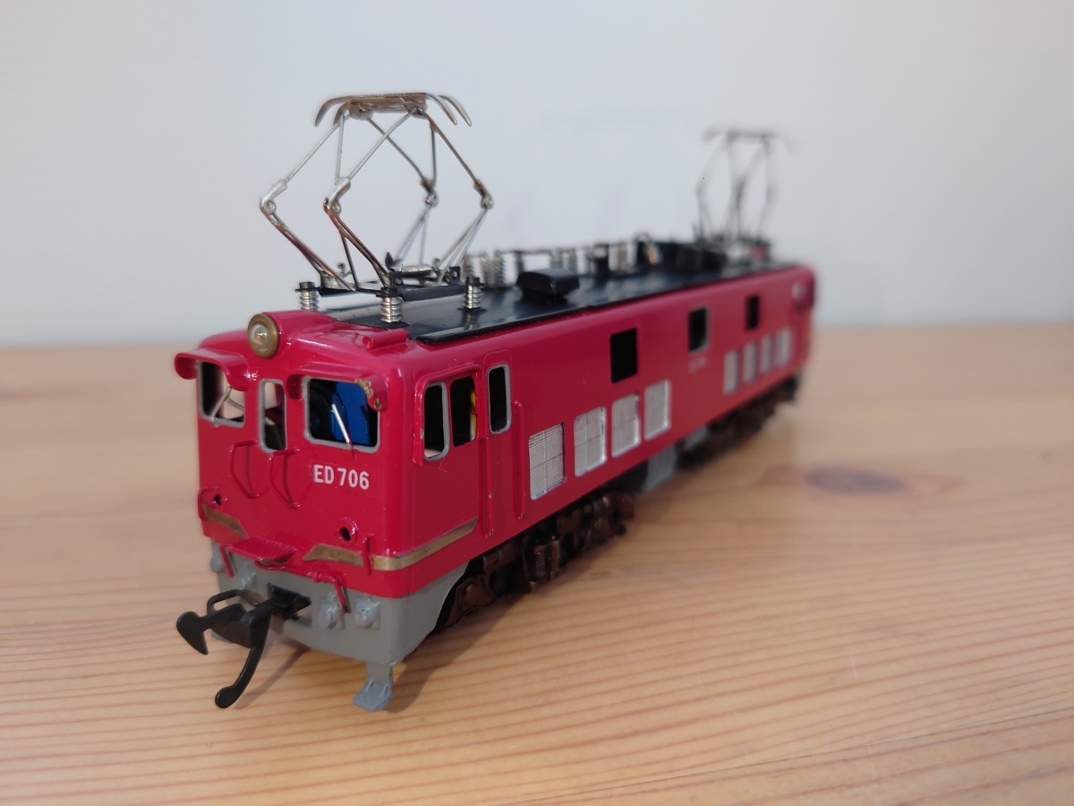 美品☆KTM/カツミ HOゲージ ED70 電気機関車☆検) 国鉄 鉄道模型 機関