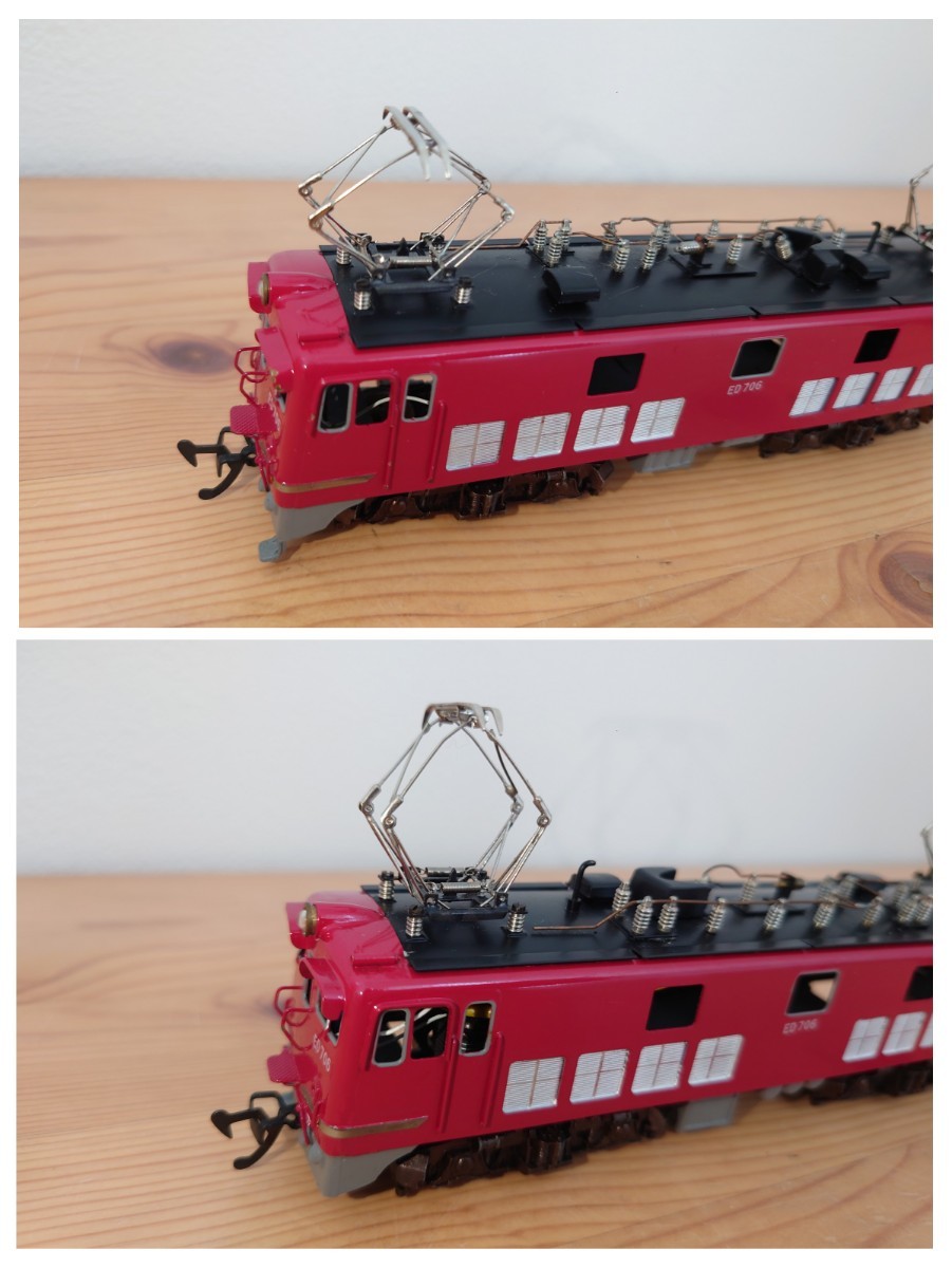 美品☆KTM/カツミ HOゲージ ED70 電気機関車☆検) 国鉄 鉄道模型 機関