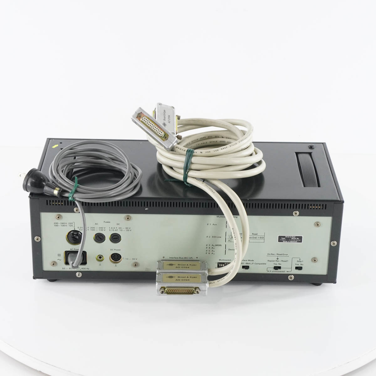 Brüel Bruel& kjaer B&K 7001 instrumentation Reel to Reel Tape Recorder