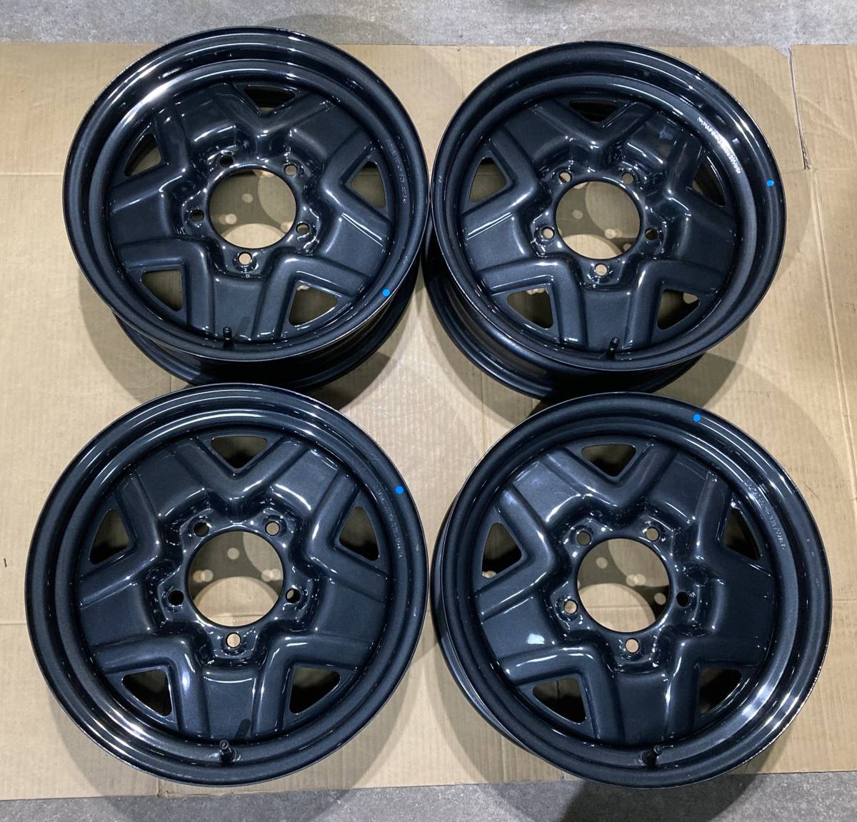 新車外し JB64 ジムニー XL XG 純正スチールホイール 4本 令和5年5