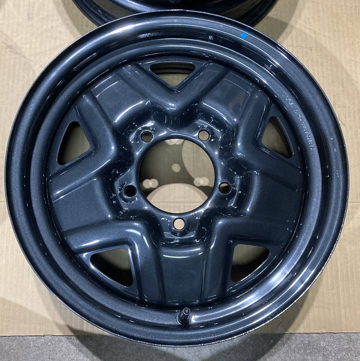 新車外し JB64 ジムニー XL XG 純正スチールホイール 4本 令和5年5