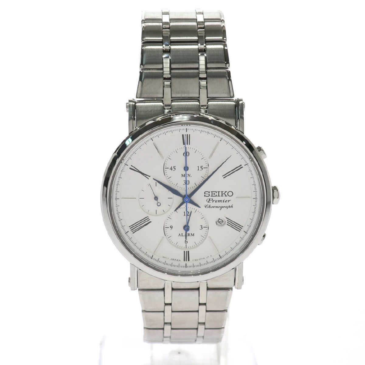 1円スタート 極美品 稼働品 SEIKO セイコー Premier プルミエ 7T62 