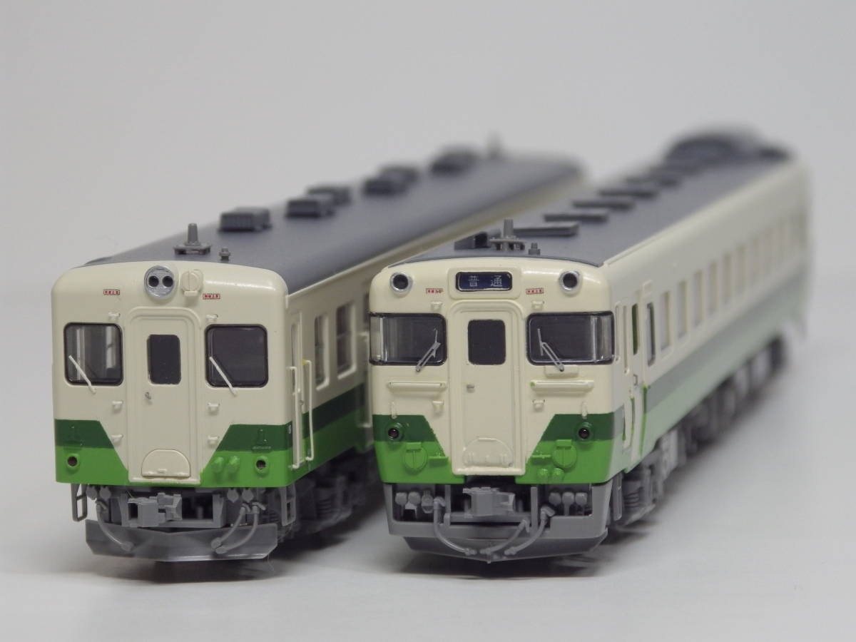 キハ58 弘前色 TOMIXベース加工品 TOMIXベース精密加工品 キハ52-109＋キハ58-1526更新車 只見線 TOMIX