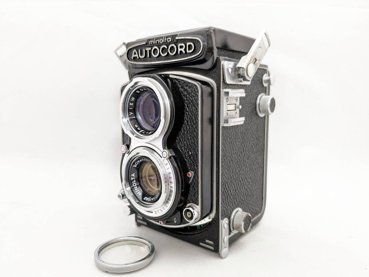 ミノルタ MINOLTA AUTOCORD III型 ROKKOR 75ｍｍ F3.5 10311