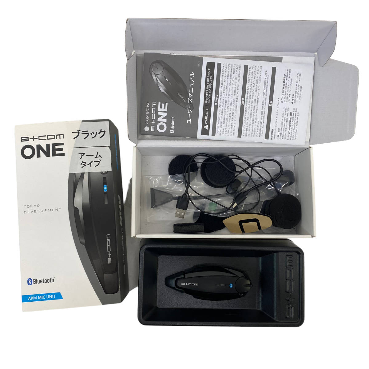 美品】 サインハウス B+COM ONE ビーコムワン Bluetooth インカム