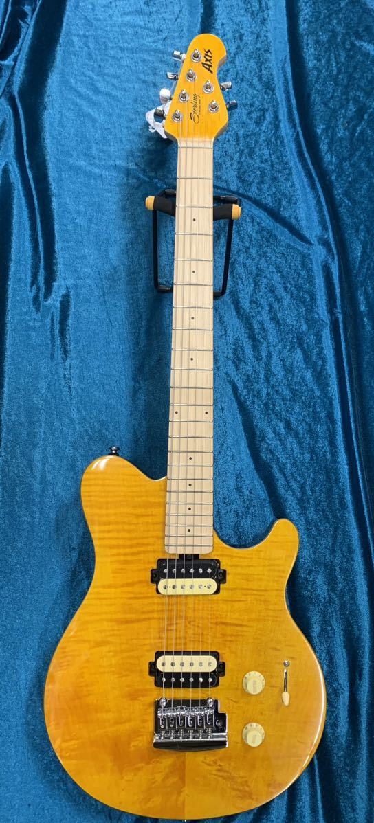 Sterling by MUSIC MAN AX3FM Trans Gold 2023年6月購入品　スターリンbyミュージックマン EVH