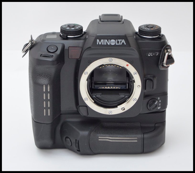 ジャンク品 MINOLTA 一眼レフ フィルムカメラ α-7 VC-7 ミノルタ