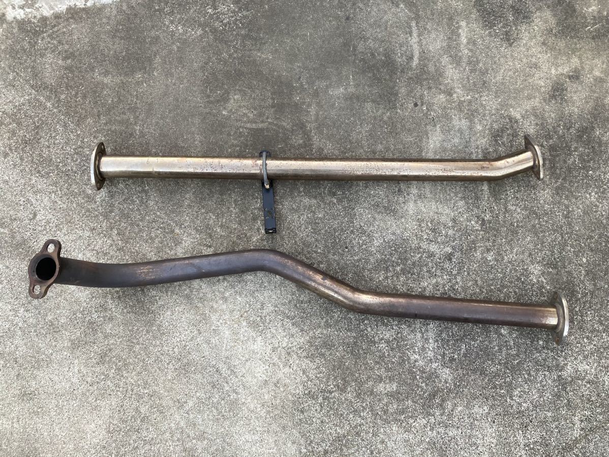 HA21S アルトワークスHA21S HB21Sにて使用 社外フロントパイプ 中古品