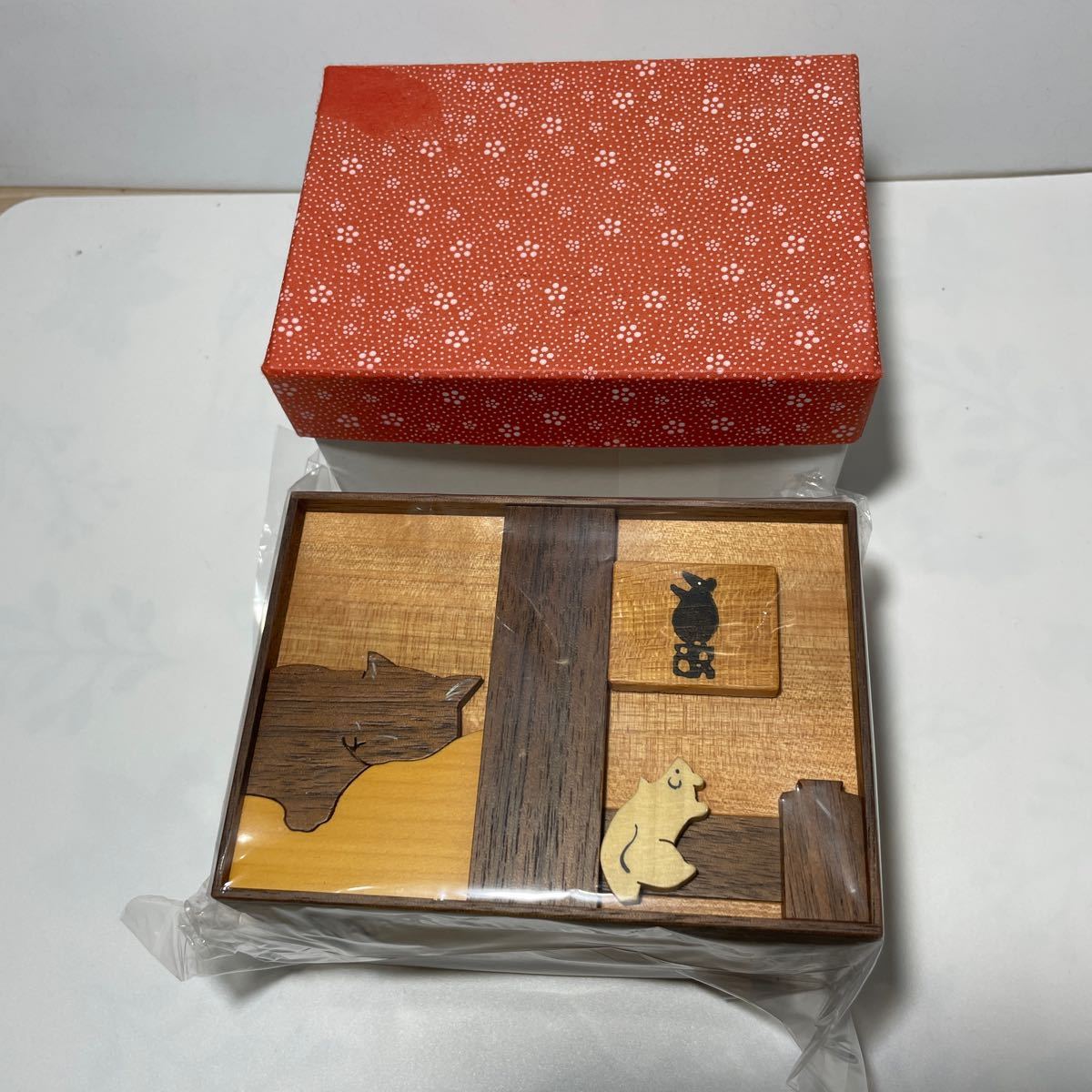 豊富な，セール からくり創作研究会 ねずみ王国 齋藤香奈絵作品 からくり細工 秘密箱 寄木細工(木工、竹工芸)｜売買されたオークション情報、yahooの商品情報をアーカイブ公開 - オークファン 木工、竹工芸
