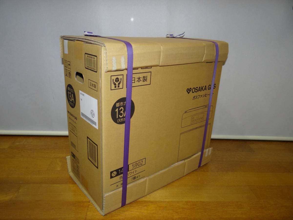 新品・未開封 ノーリツ GFH-2406S 大阪ガスモデル ファンヒーター 140