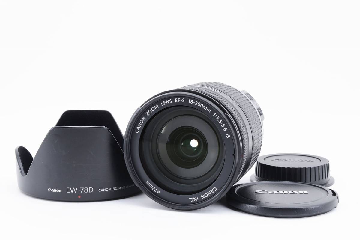 14025 キヤノン 高倍率手振れ補正ズームレンズ Canon EF-S 18-200mm IS