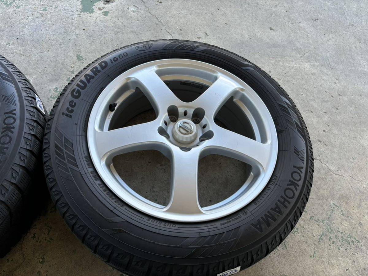 E51エルグランド純正ホイール アイスガード4本セット 純正17インチ 