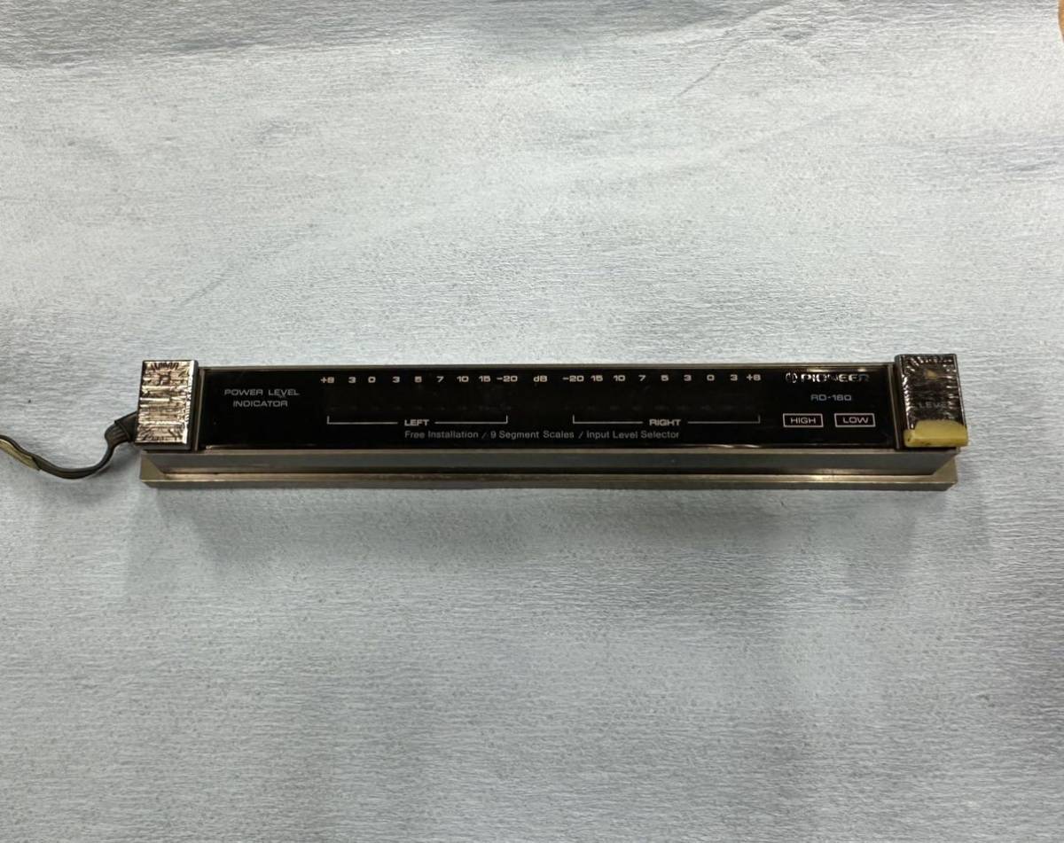 パイオニア　インジケータRD160 RD-160 PIONEER パイオニア レベルインジケーターRD‐160 RD-160