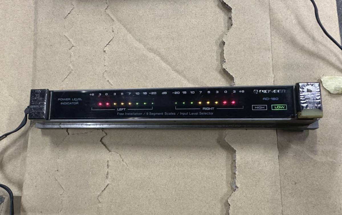 RD-160 PIONEER パイオニア レベルインジケーターRD‐160 RD-160