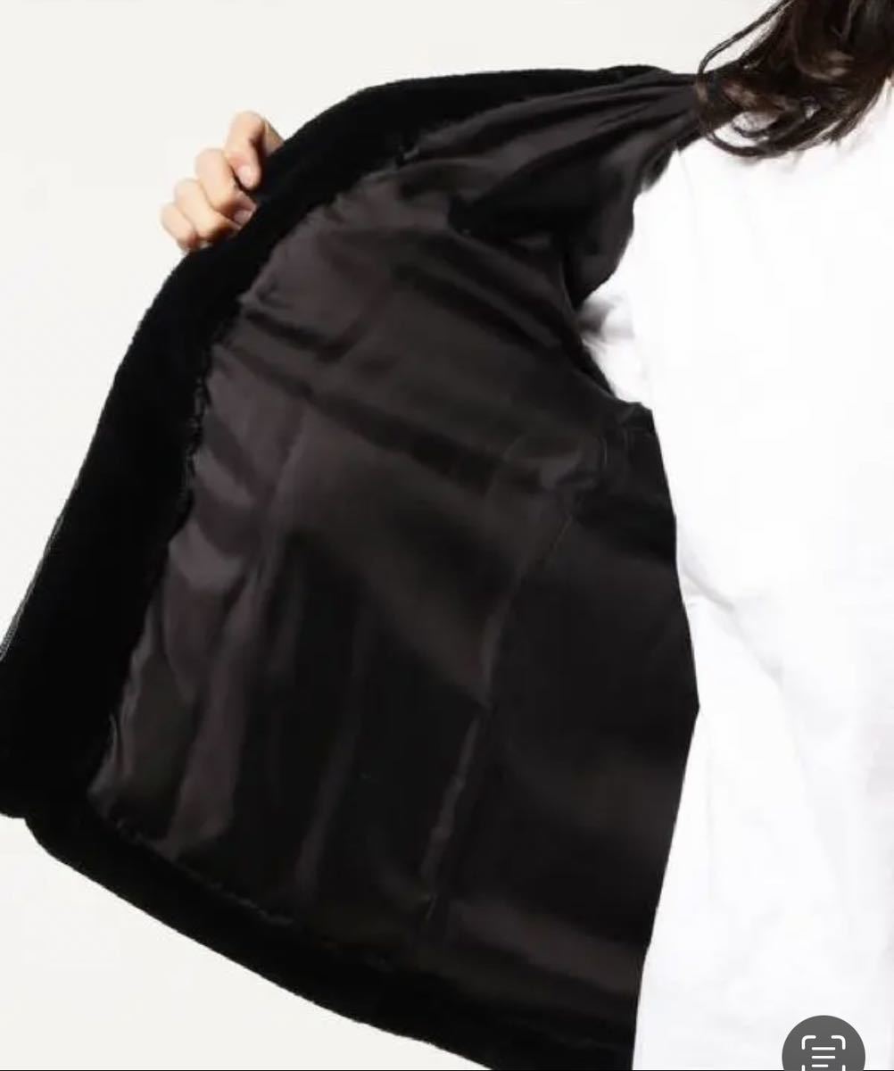 ヒステリックグラマー×野口強 限定コラボ ファーフーデットブルゾン M