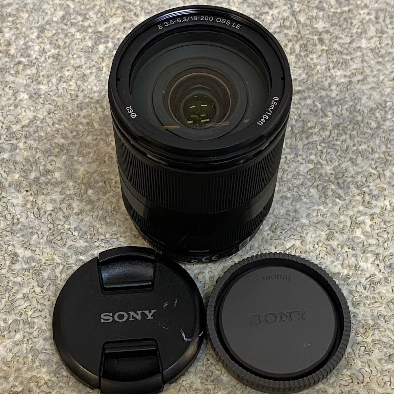 ジャンク】SONY レンズ SAL16105/SEL55210/SEL18200LE/SELP1650 4点