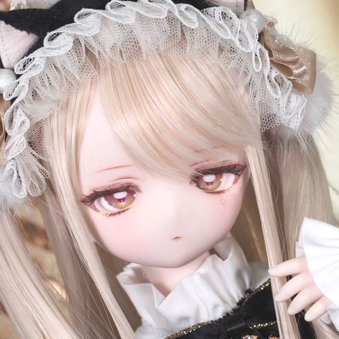 小桜みる】DDH-01 セミホワイト(SW)肌カスタムヘッド&おまけアイ
