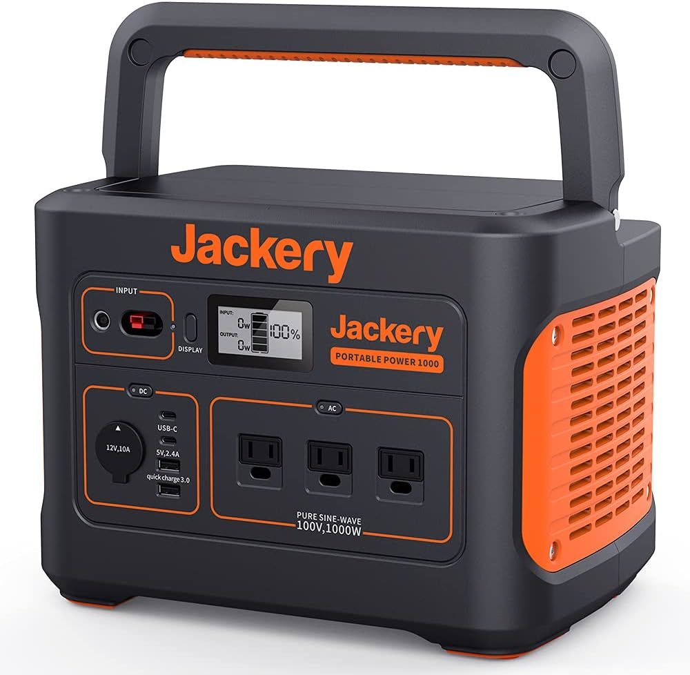Jackery ポータブル電源 1000 Plus リン酸鉄 LiFePO4 1264Wh AC 高出力