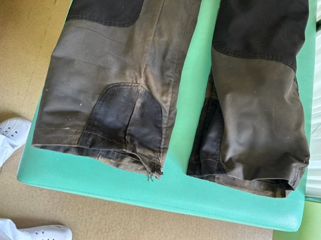 ハスクバーナ チェンソー 防護ズボン Mサイズ 林業 防護パンツ 中古