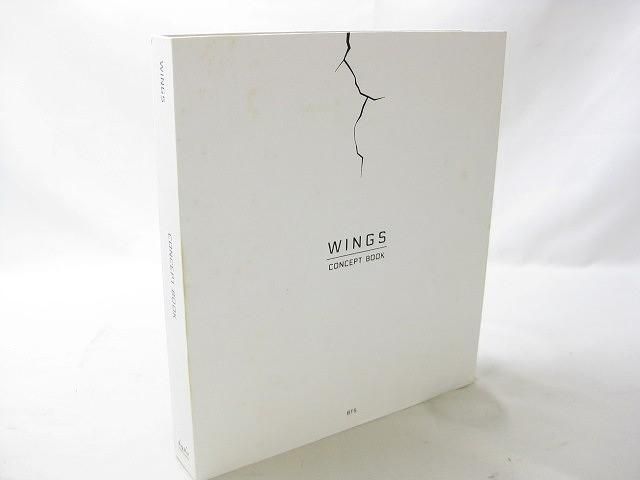 同梱可】中古品 韓流 防弾少年団 BTS WINGS CONCEPT BOOK コンセプトブック