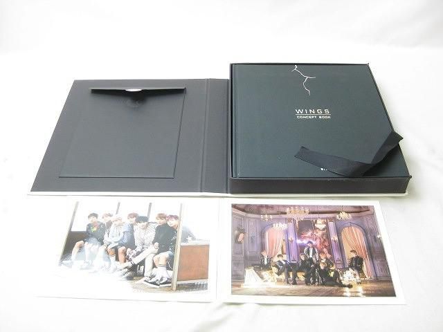 同梱可】中古品 韓流 防弾少年団 BTS WINGS CONCEPT BOOK コンセプトブック