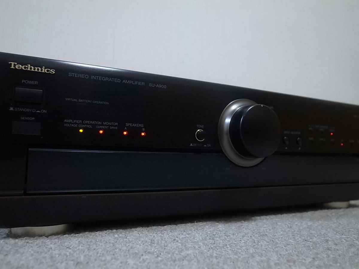 松下アンプの実力】Technics SU-A900 美品良好 MOSクラスAA回路