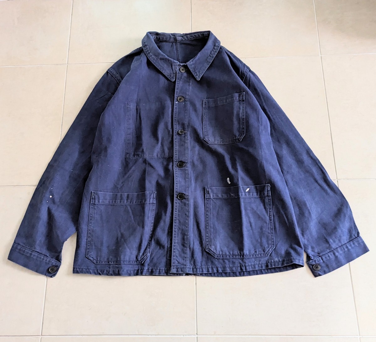 60s セントジェームス製 フランス軍 カバーオール ワークジャケット