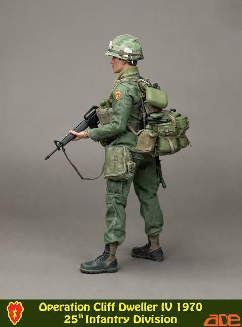 第25歩兵師団 1⁄12 : アメリカ軍 ポケット エリート シリーズ POCKET