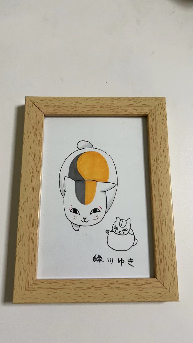 いちご100% 直筆イラストサイン色紙20-1