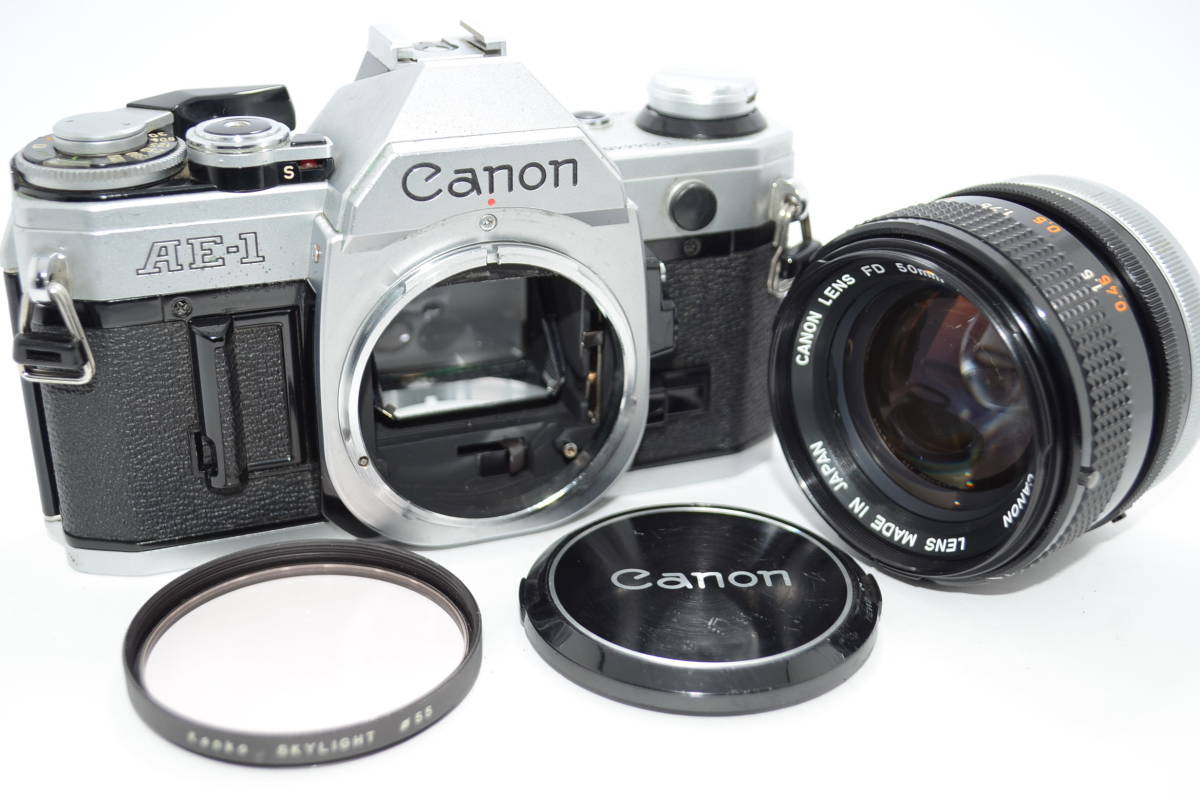 外観並級】Canon AE-1 シルバー / CANON FD 50mm F1.4 S.S.C. #t10565