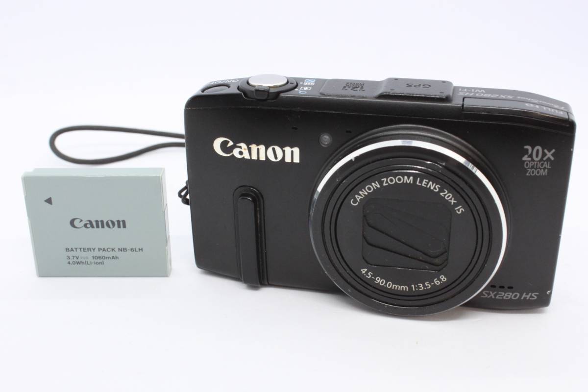 ☆良品☆キャノン Canon PowerShot SX280 HS ブラック コンパクト