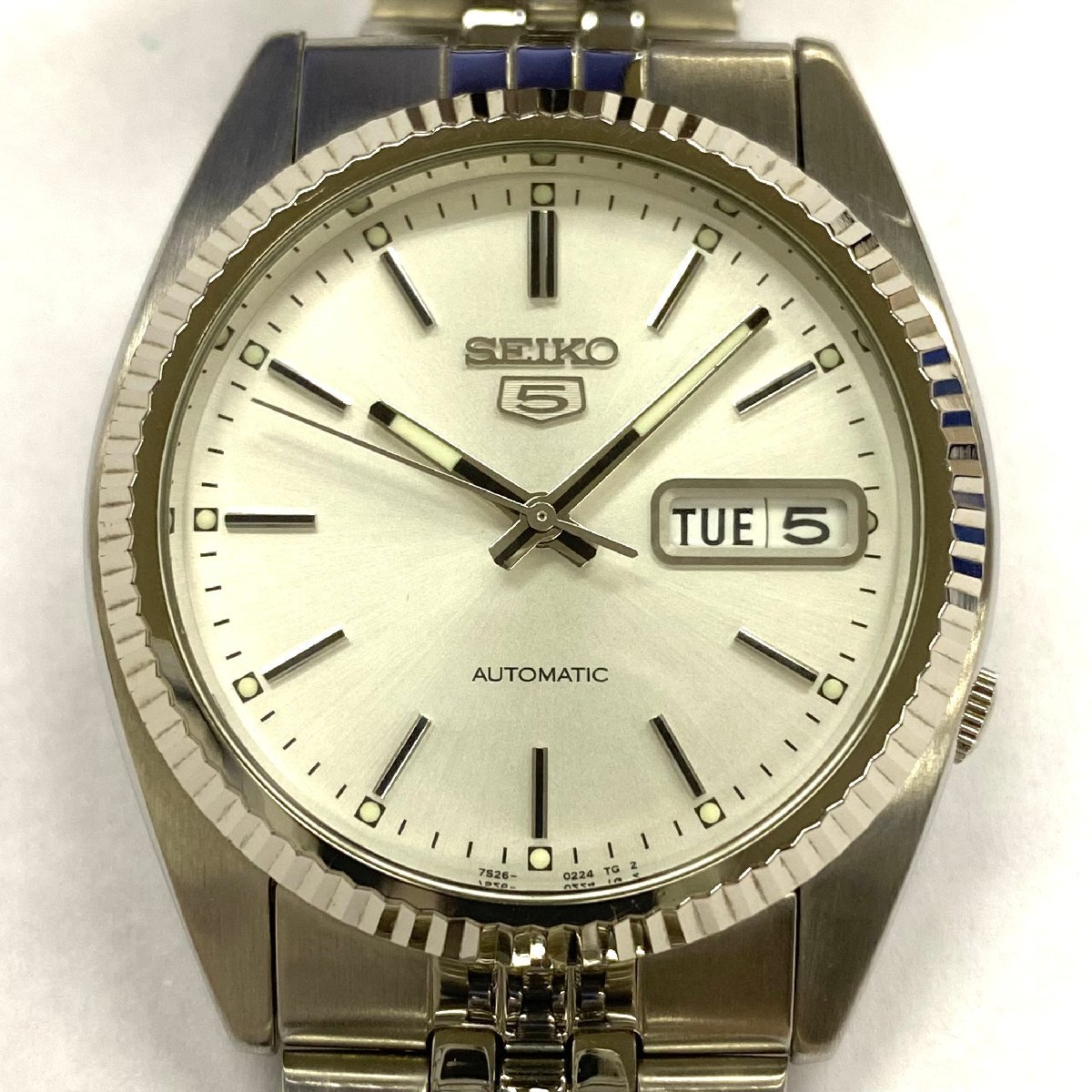 美品] 稼働品SEIKOセイコー SEIKO5 7S26-0500 メンズ