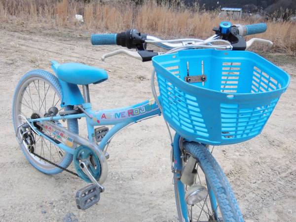 ■【MARUKIN】22インチ6案変速MTB・青・水色■_3