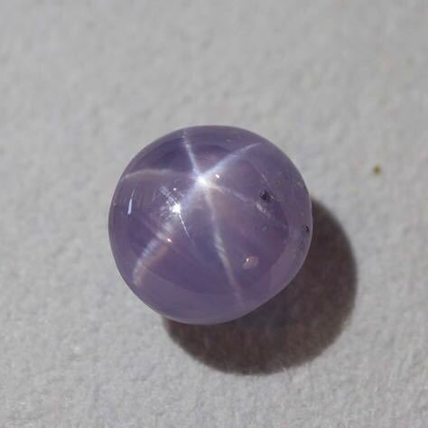 ★大粒★非加熱天然パープルスターサファイアルース6.020ct！1円〜スタート