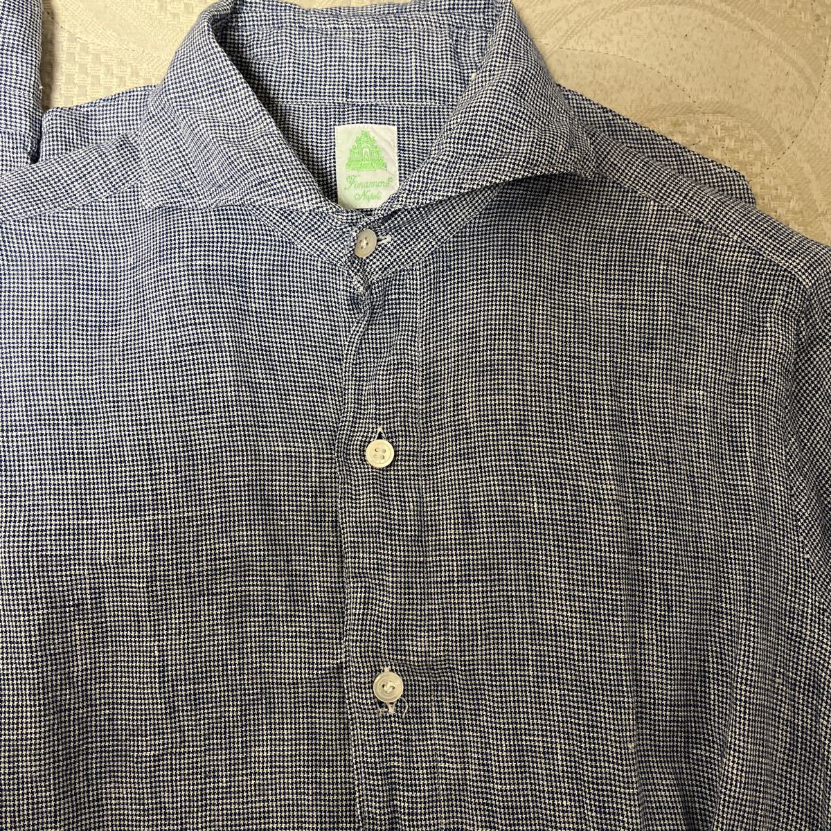 フィナモレ　シャツ長袖シャツ 