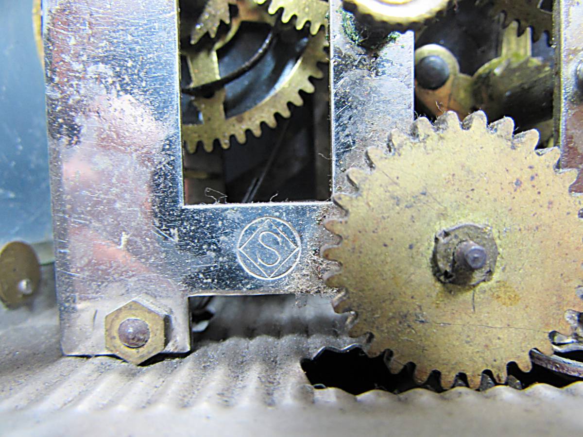 インテリア置物に最適大正時代のアンティークな精工舎鉄道唱歌