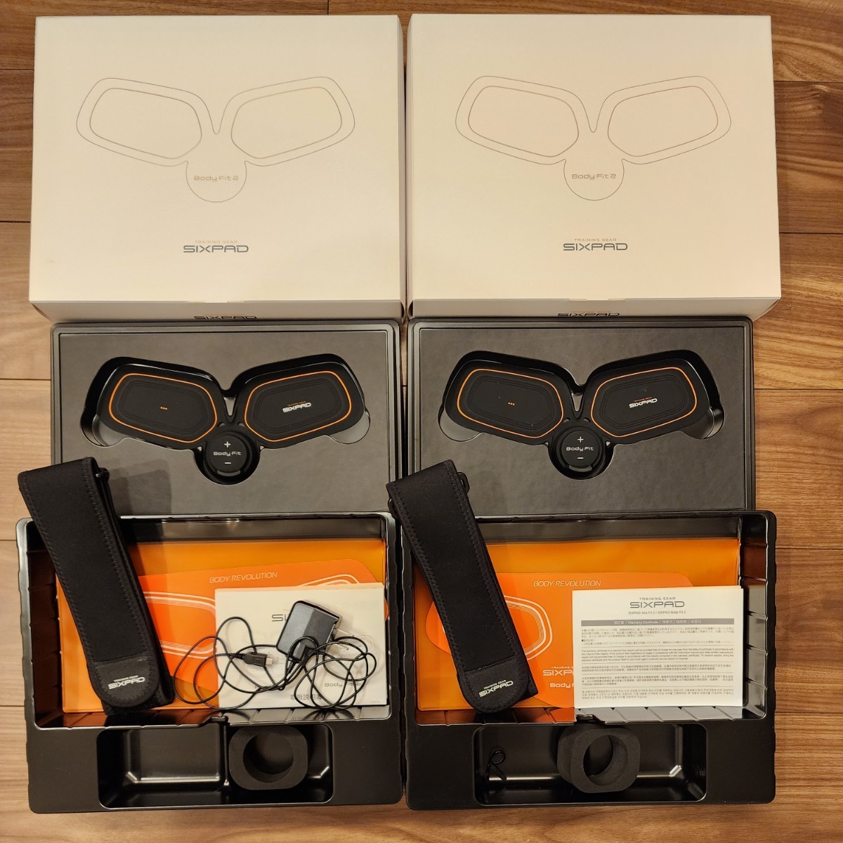 シックスパッド ボディフィット2 2点セット sixpad body fit【正規品】　