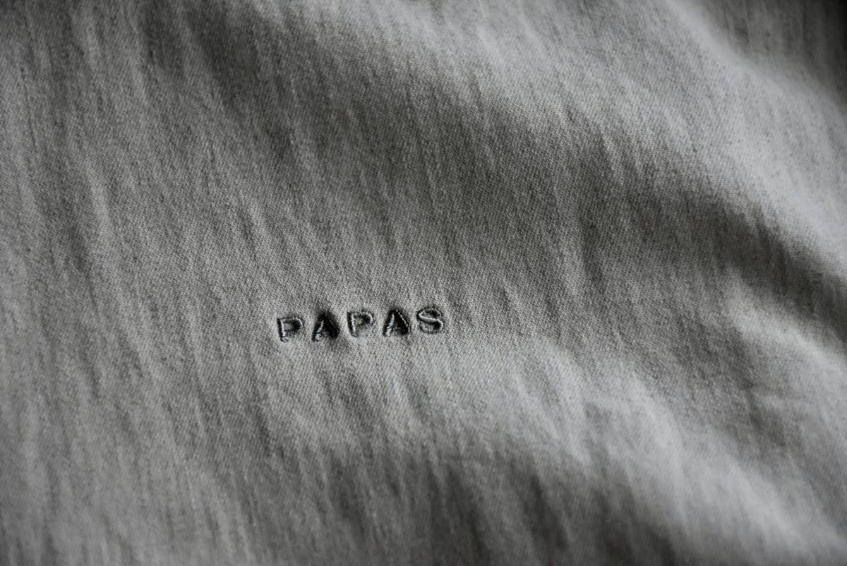 希少 日本製 パパス Papasブランドネーム 美品 ナチュラルカラー 52 LL 