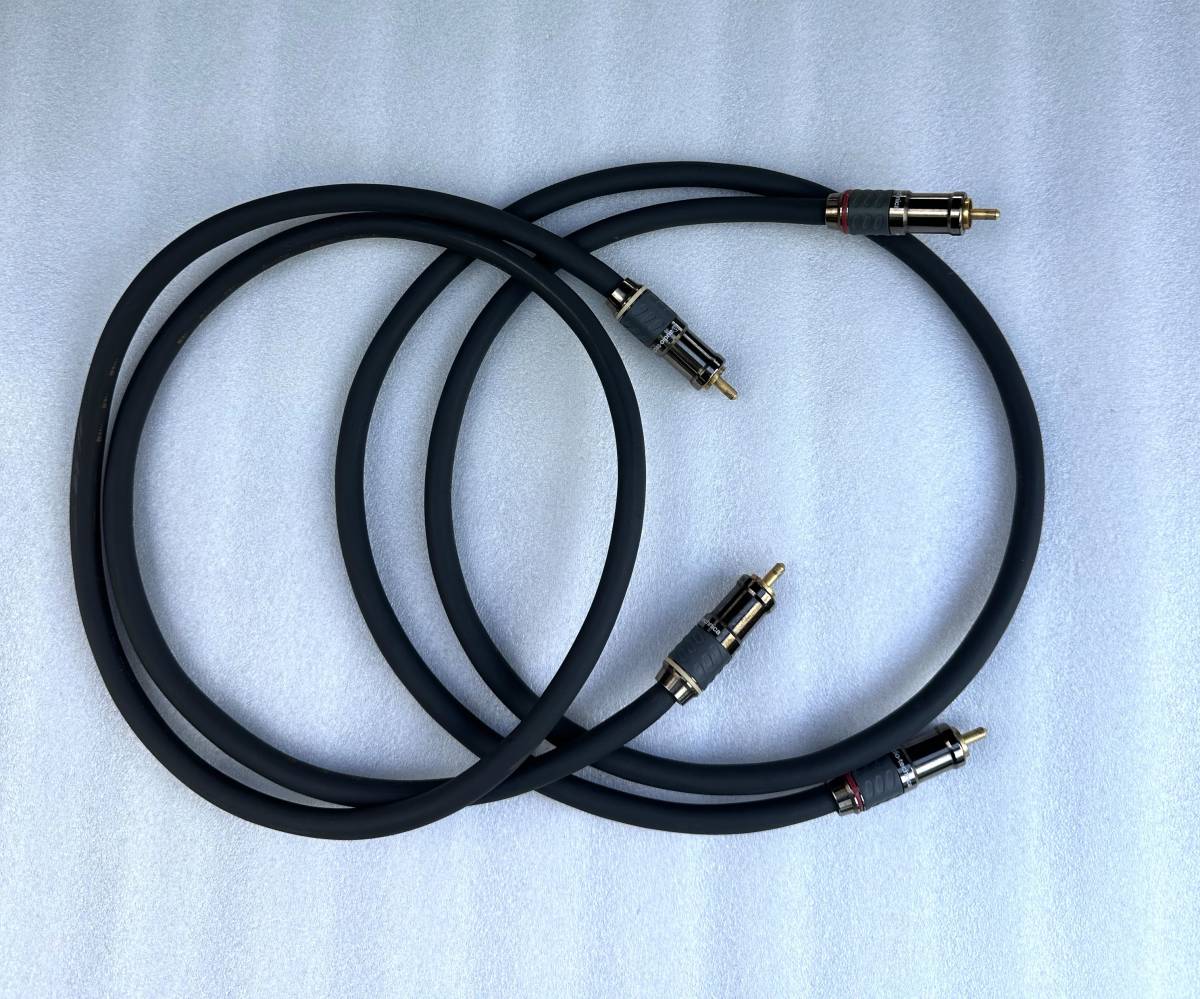 audio-technica AT6A66 RCAケーブル PCOCC＋7N 1m ペア ① AT6A66