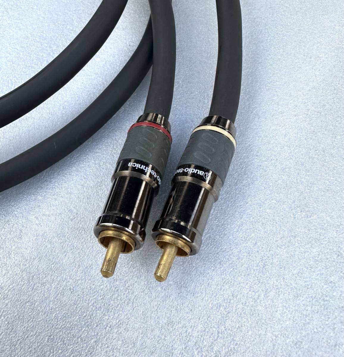 audio-technica AT6A66 RCAケーブル PCOCC＋7N 1m ペア ① AT6A66