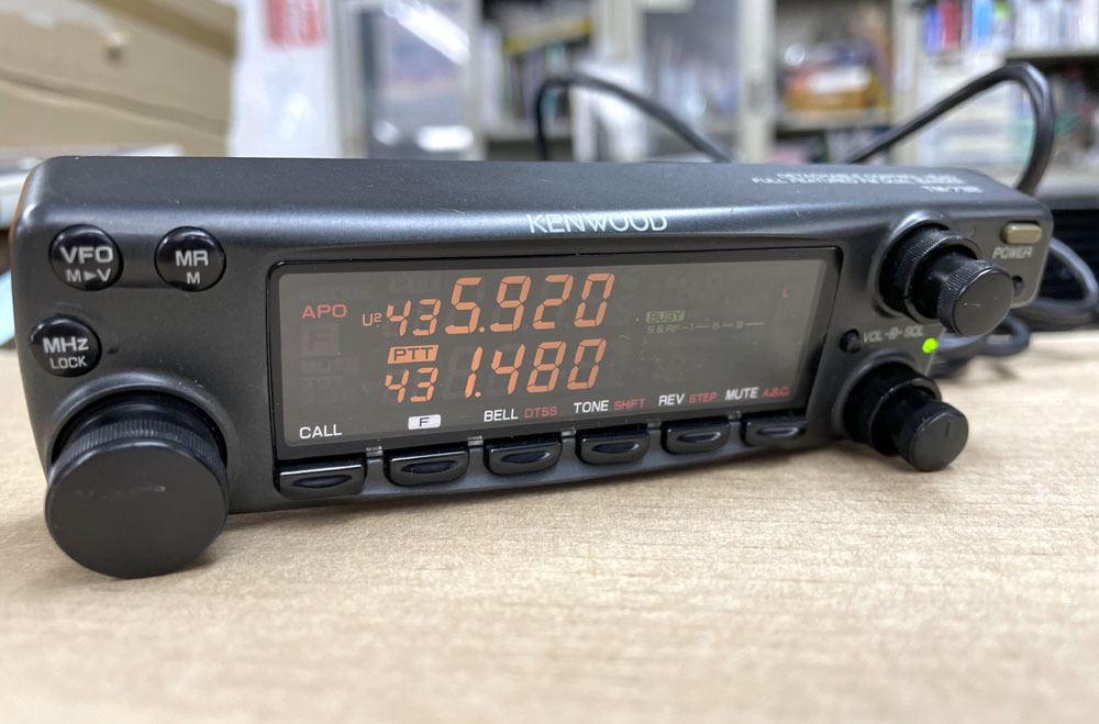 ケンウッドVV⁄UUデュアルセパレート機 tm-732