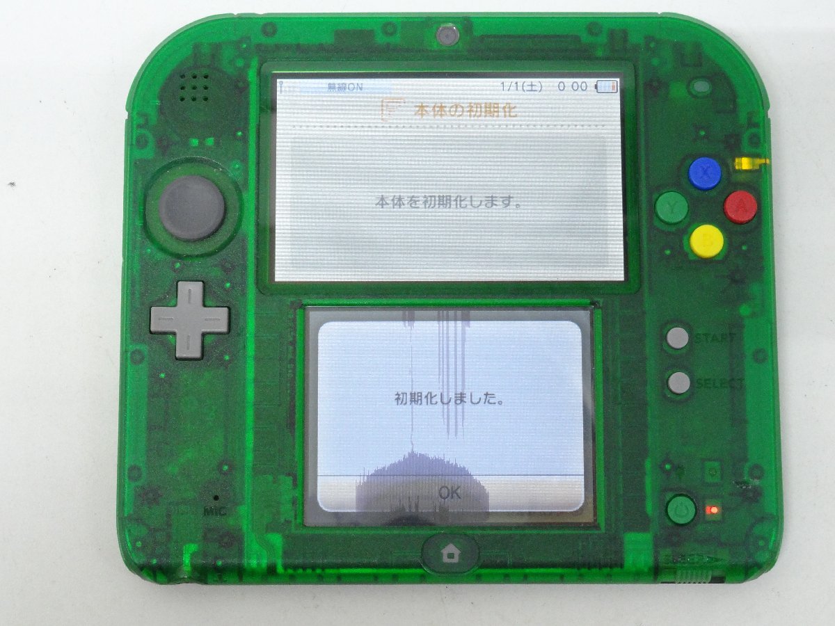 ユ□/Zこ7168 任天堂 NINTENDO 2DS ニンテンドー2DS 訳ありジャンク