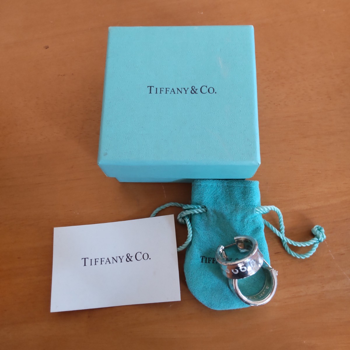 0 ティファニー シルバー Tiffany & ピアス 1 フープピアス Co 