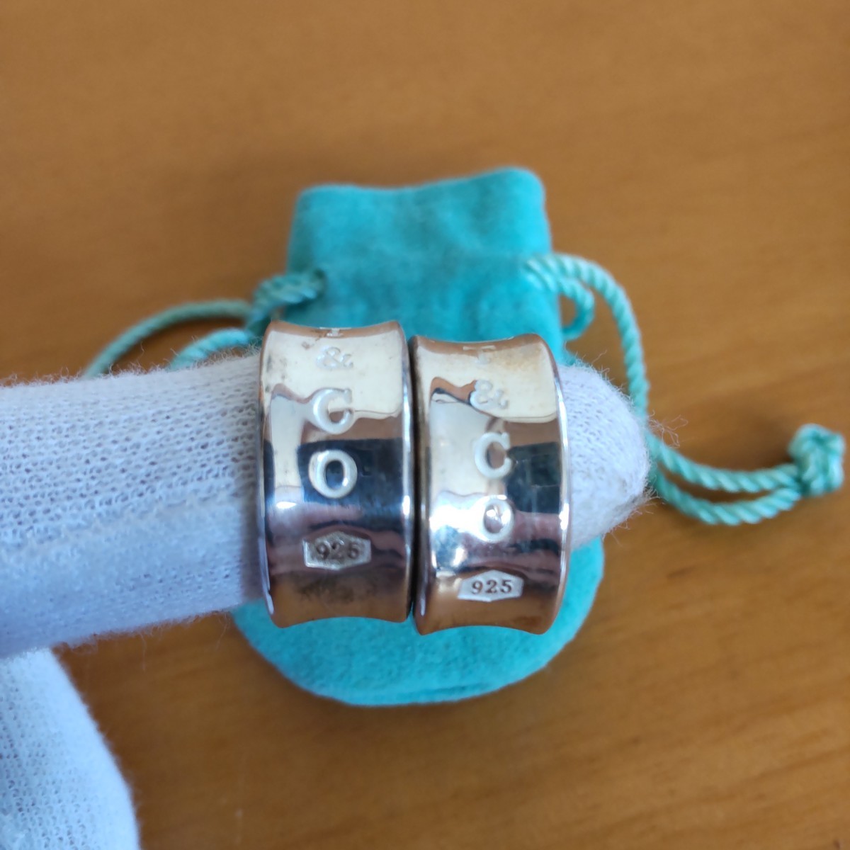 0 ティファニー シルバー Tiffany & ピアス 1 フープピアス Co 