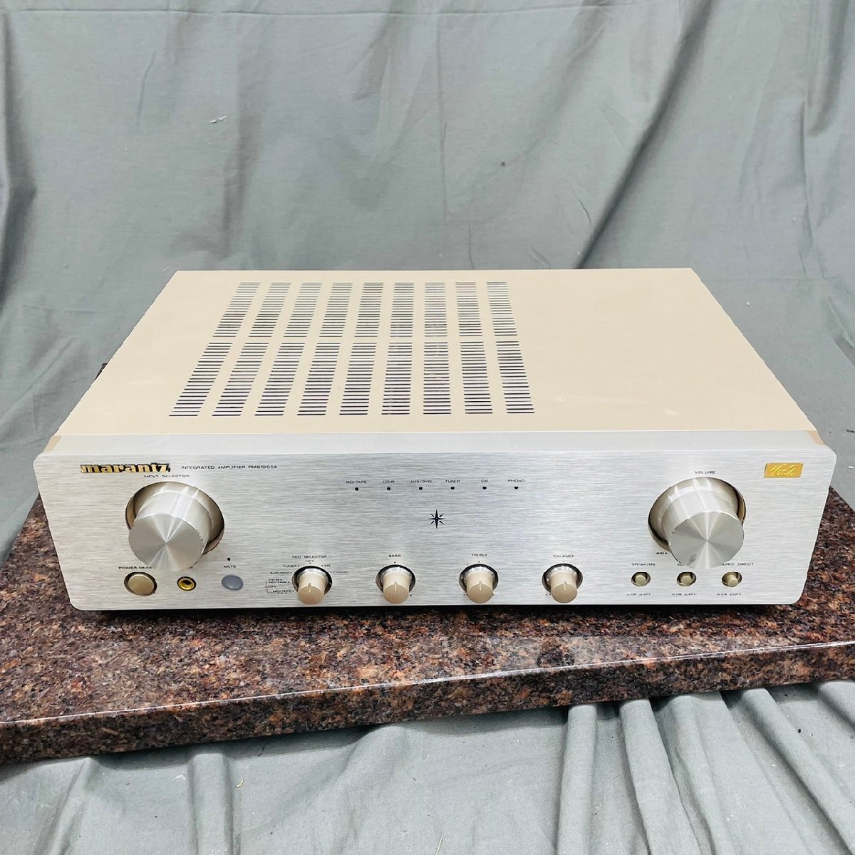 T3873＊【ジャンク】Marantz マランツ PM6100 プリメインアンプ