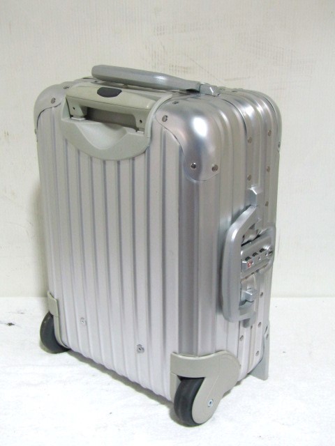 現状品】○RIMOWA リモワ トパーズ 20L 2輪 中古 ミニトロリー キッズ