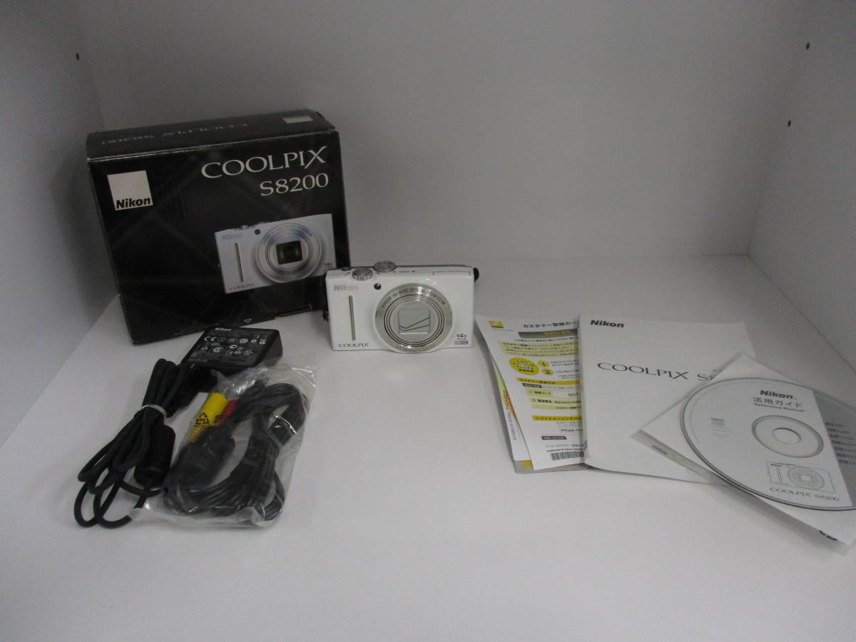 ☆【中古】Nikon ニコン COOLPIX クールピクス S8200 コンパクト