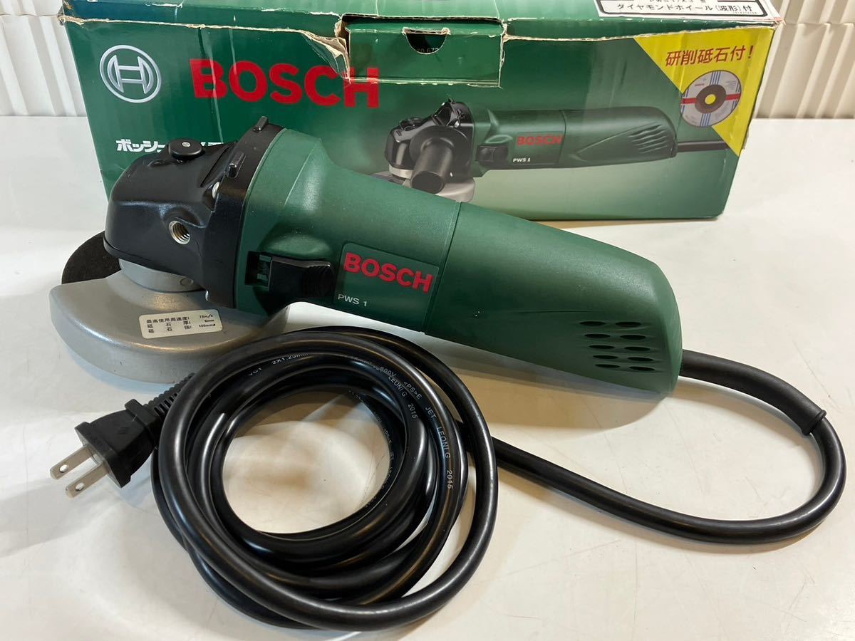 E/425 通電OK BOSCH ボッシュ ディスクグラインダー 100㎜ PWS1 E/425 通電OK BOSCH ボッシュ ディスクグラインダー 100㎜ PWS1