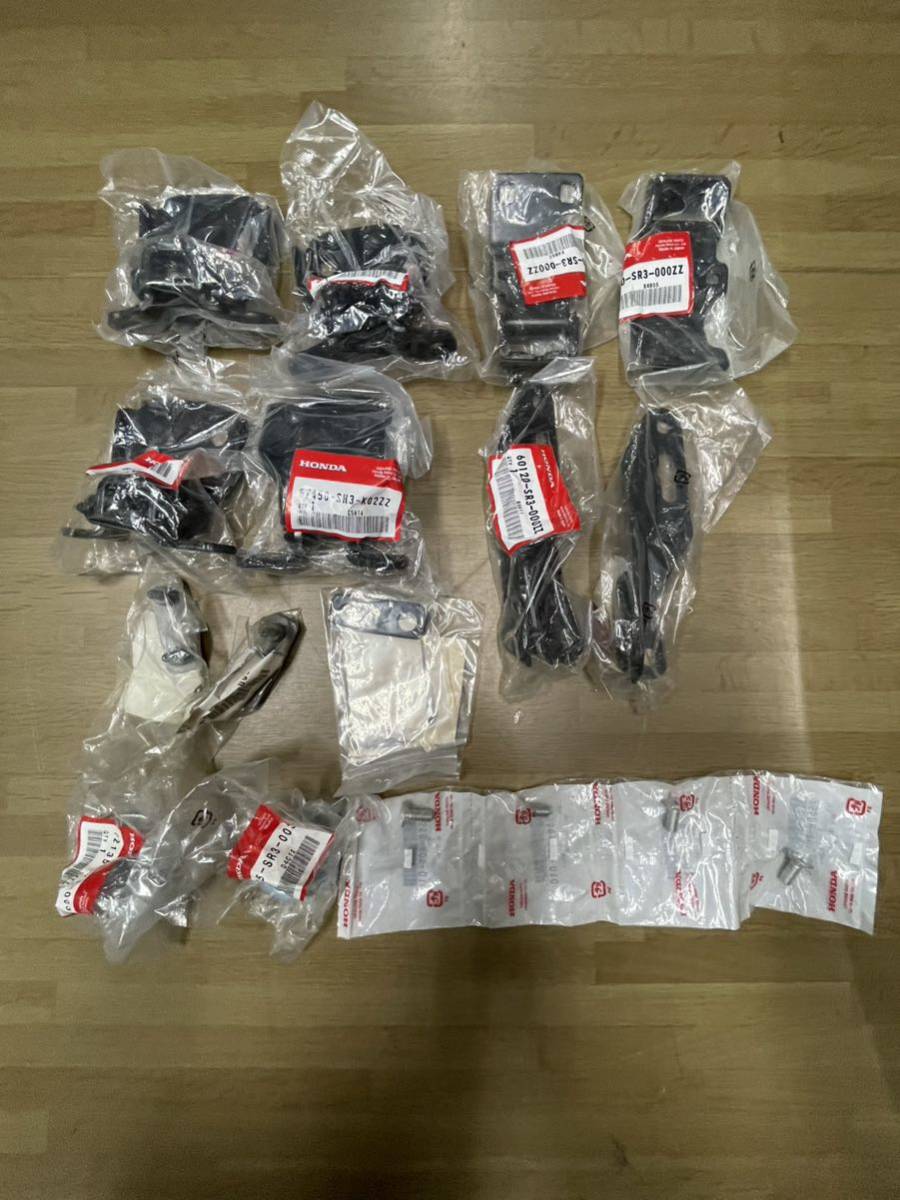 EG6 シビック純正新品　ドアヒンジ左右　リアゲートヒンジ　ボンネットヒンジ　ドアキャッチ　新品未使用